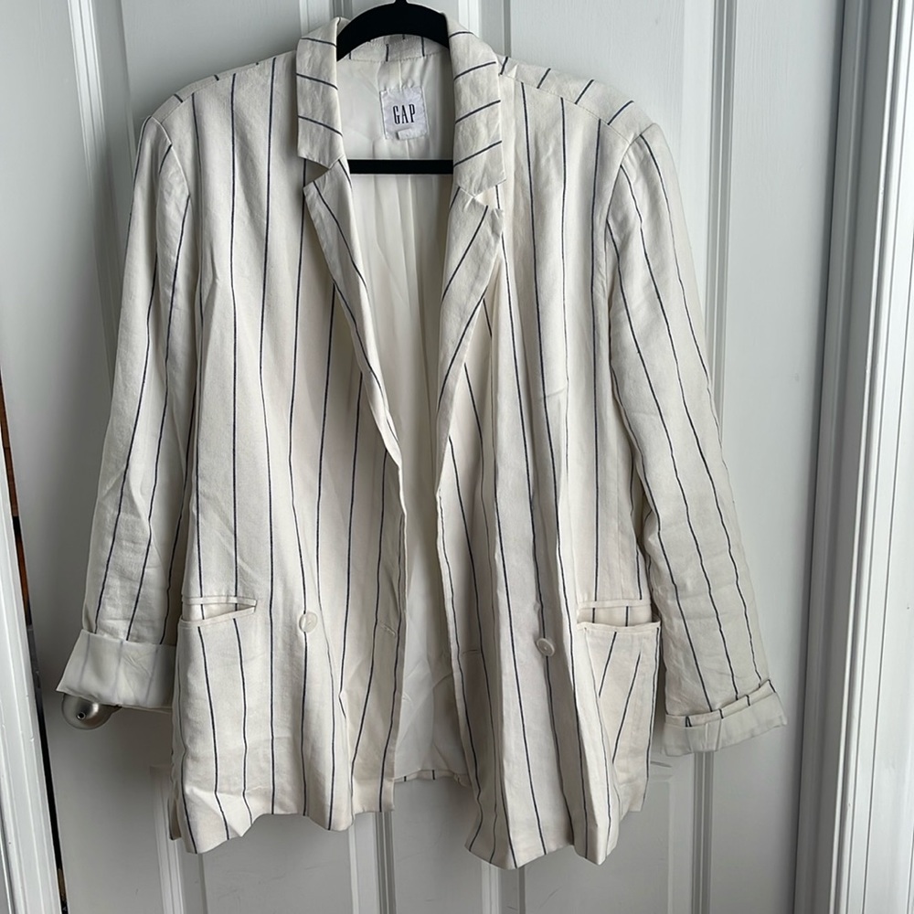 Striped Gap Blazer
